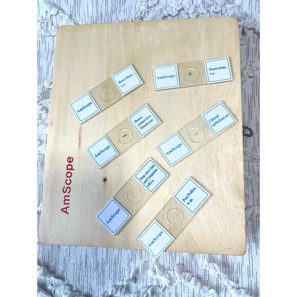 AmScope Specimen Collection Prepared Biology Microscope Slides - Picture 6 of 6
